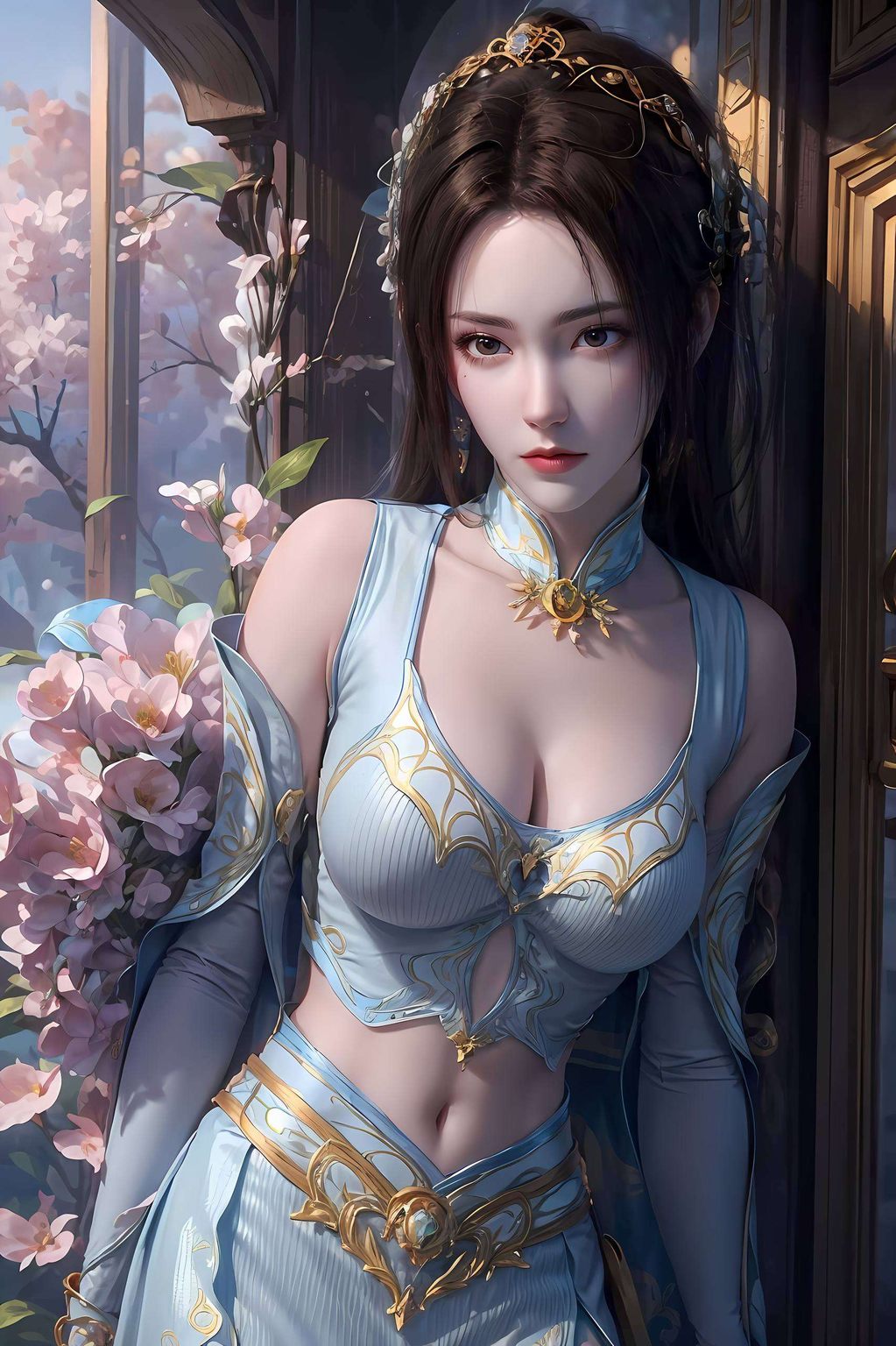这位小调皮可是来自斗破苍穹哦放在iPad上