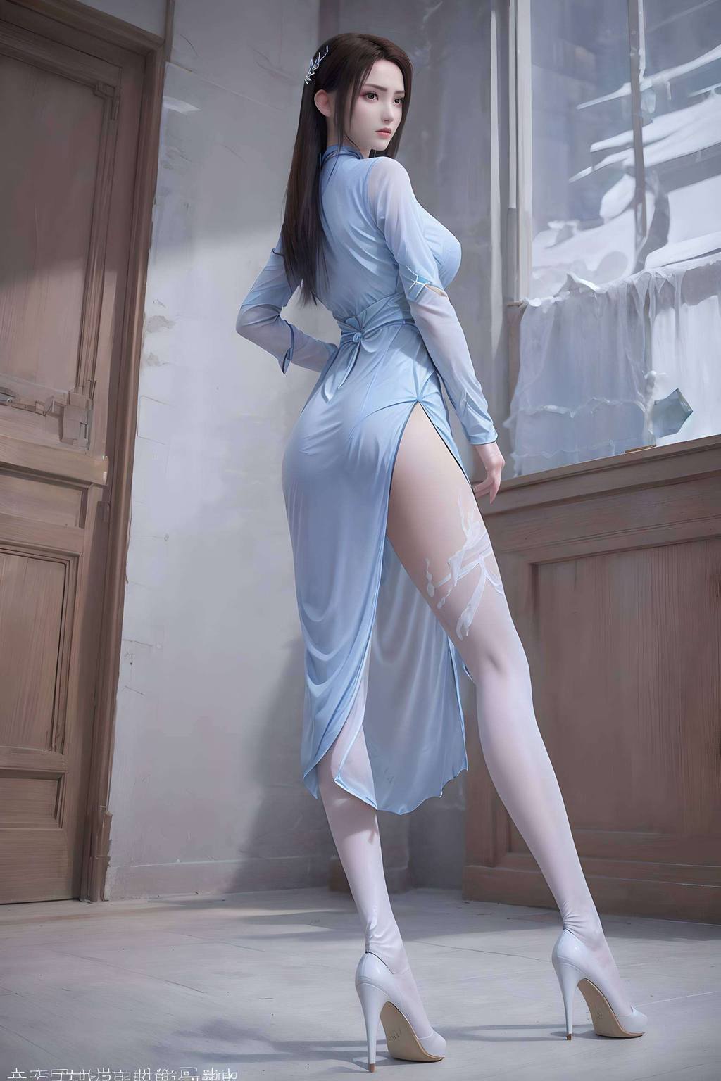 仿佛穿越了斗破苍穹的玄幻世界以其婉约之姿