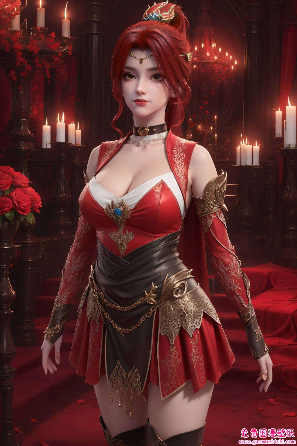 国漫美女壁纸美不胜收！