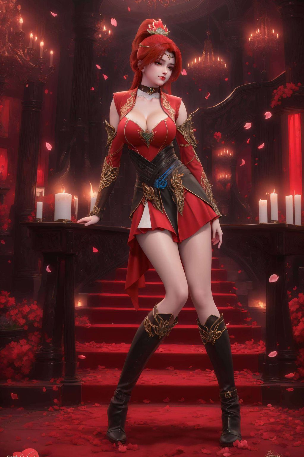 以她的灵动舞姿和炽热魅力她的形象跃然于壁纸之上
