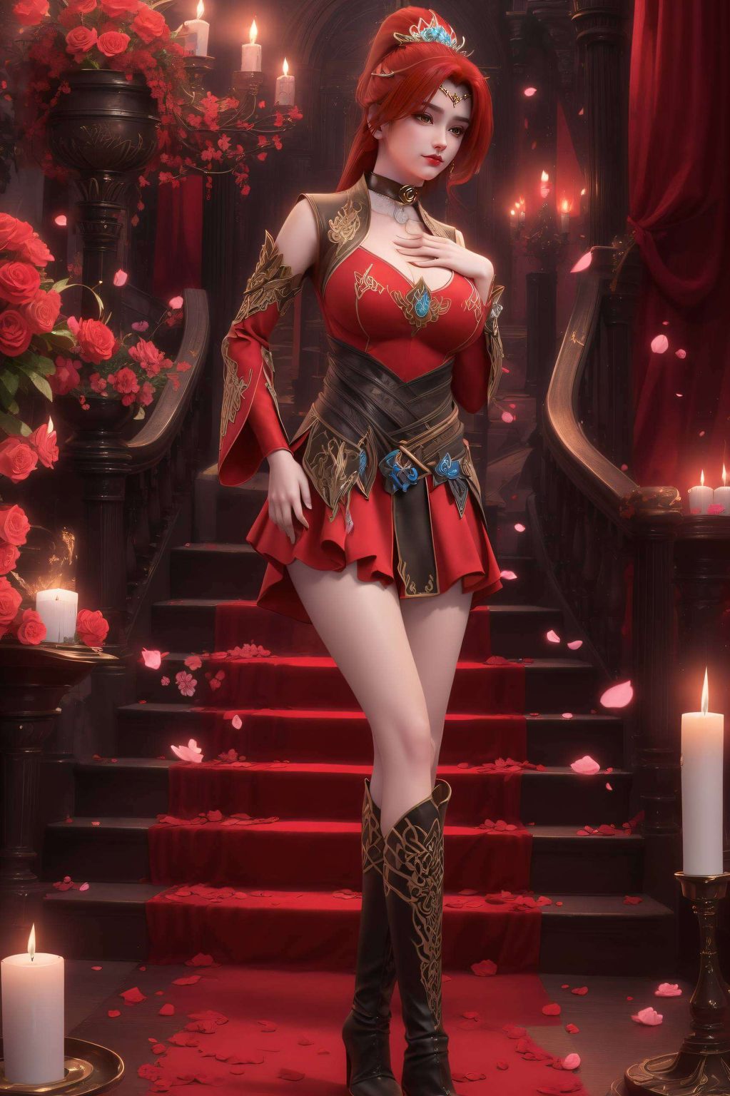 南瓜壁纸上的唐火儿燃起了国漫女神的传奇