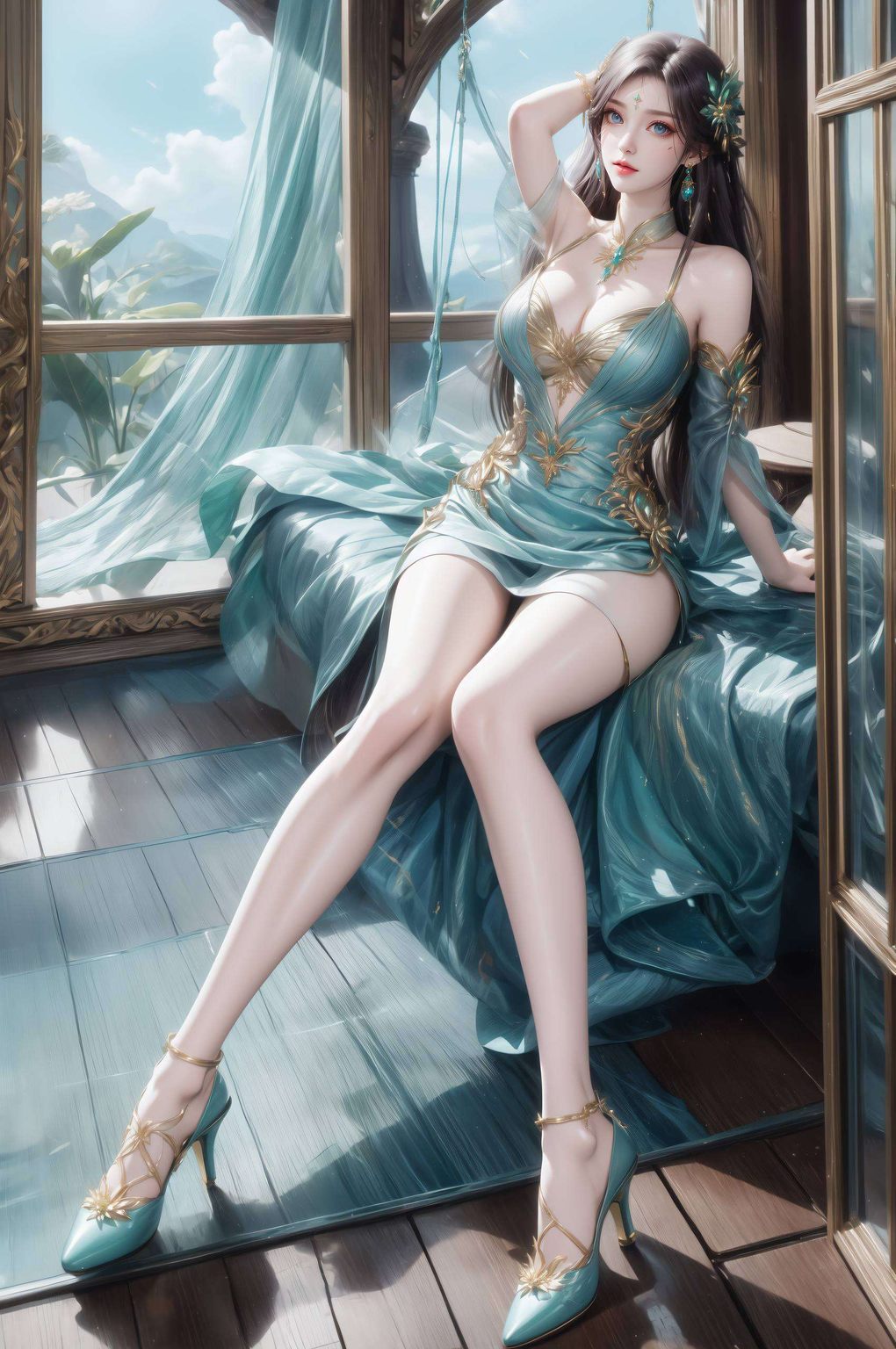 萧薰儿与国漫美女共舞