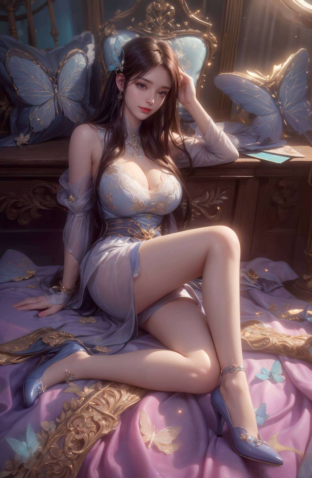 仿佛从屏幕中跃然而出她那如水的眼眸、精致的五官