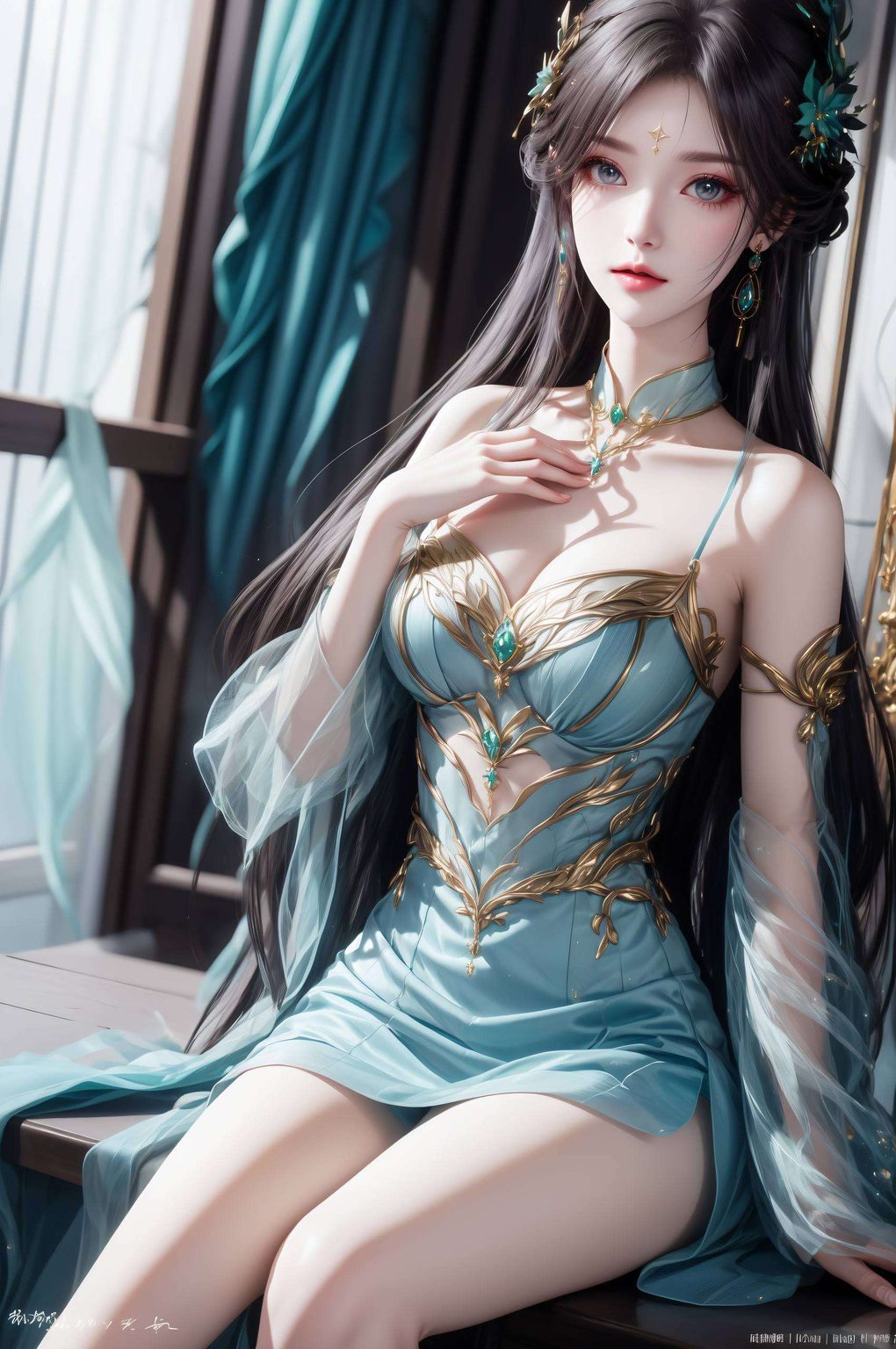 置身于国漫的玄幻世界成为了无数动漫迷心中的国漫女神