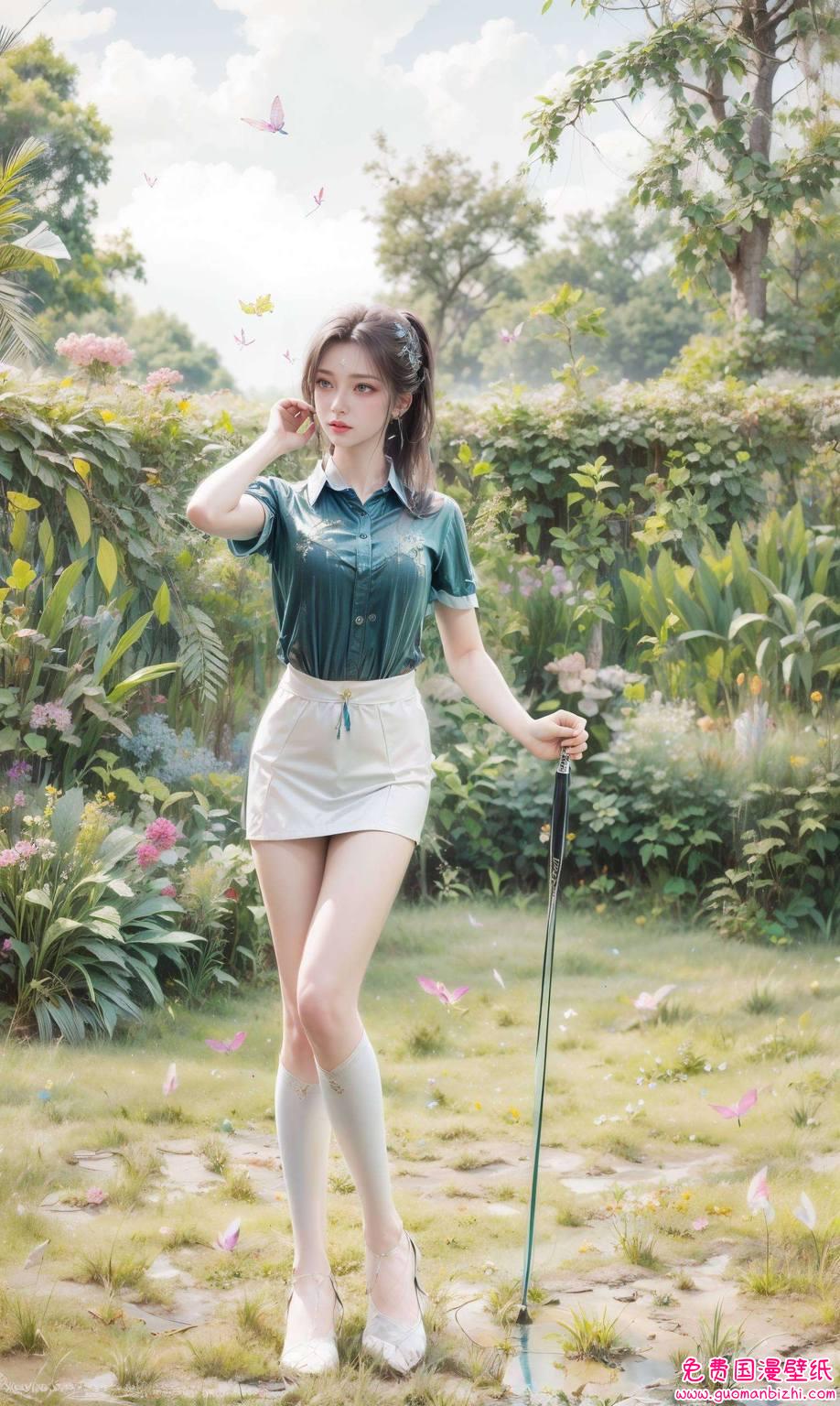 今儿给您推荐一款绝美的AI创作壁纸嗯