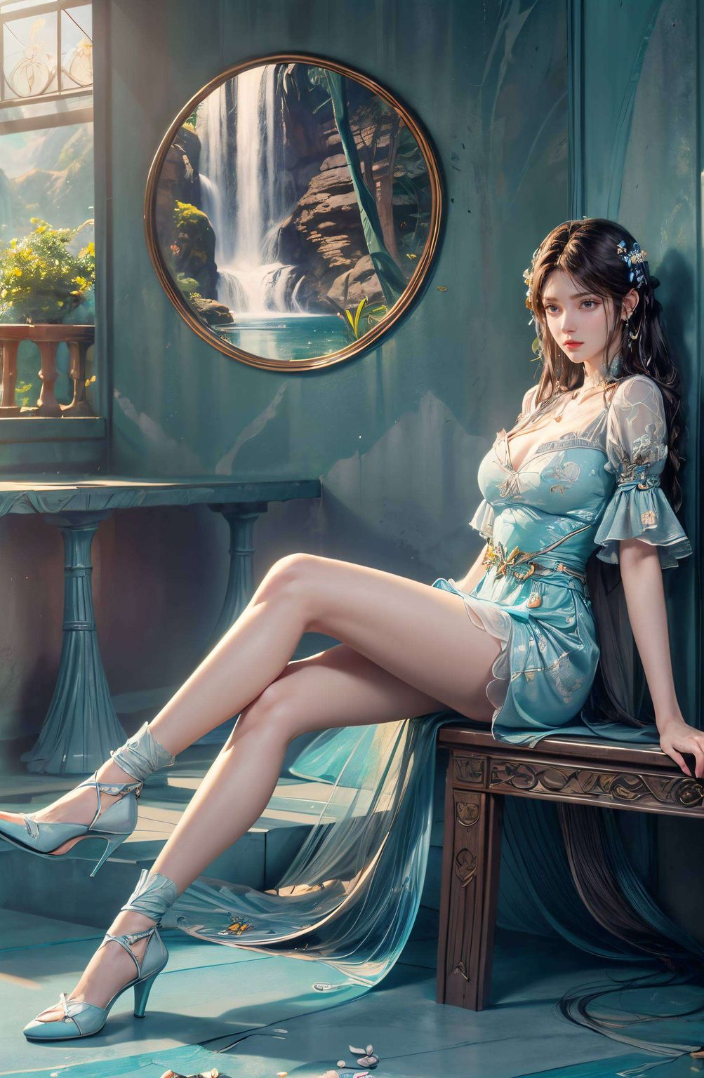 仿佛诉说着古族的千年传说萧薰儿以其独特的魅力