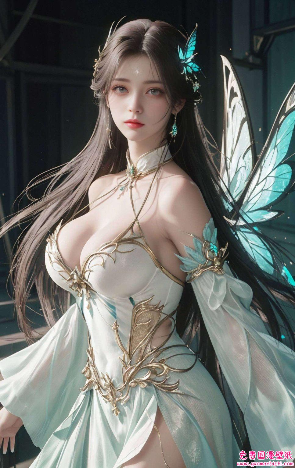 更在现代壁纸图片中绽放异彩以独特的玄幻气质
