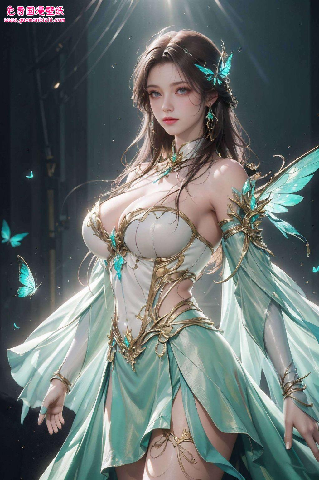 美眸含笑也是无数动漫迷心中的国漫女神