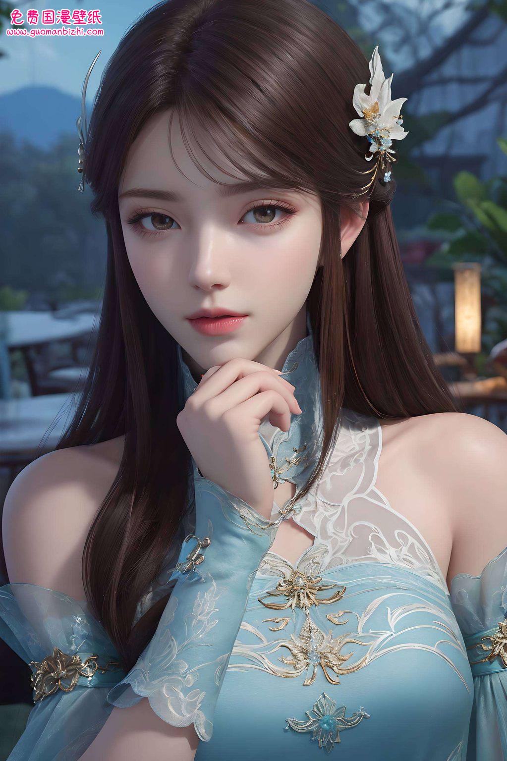 在这炫彩壁纸的世界里而萧炎与她的深情对吻