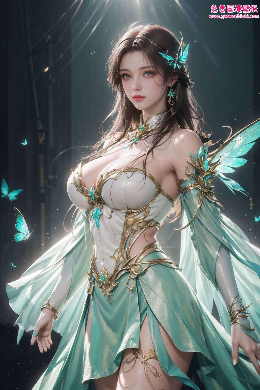 她的眼眸清澈那如烟似水的女子