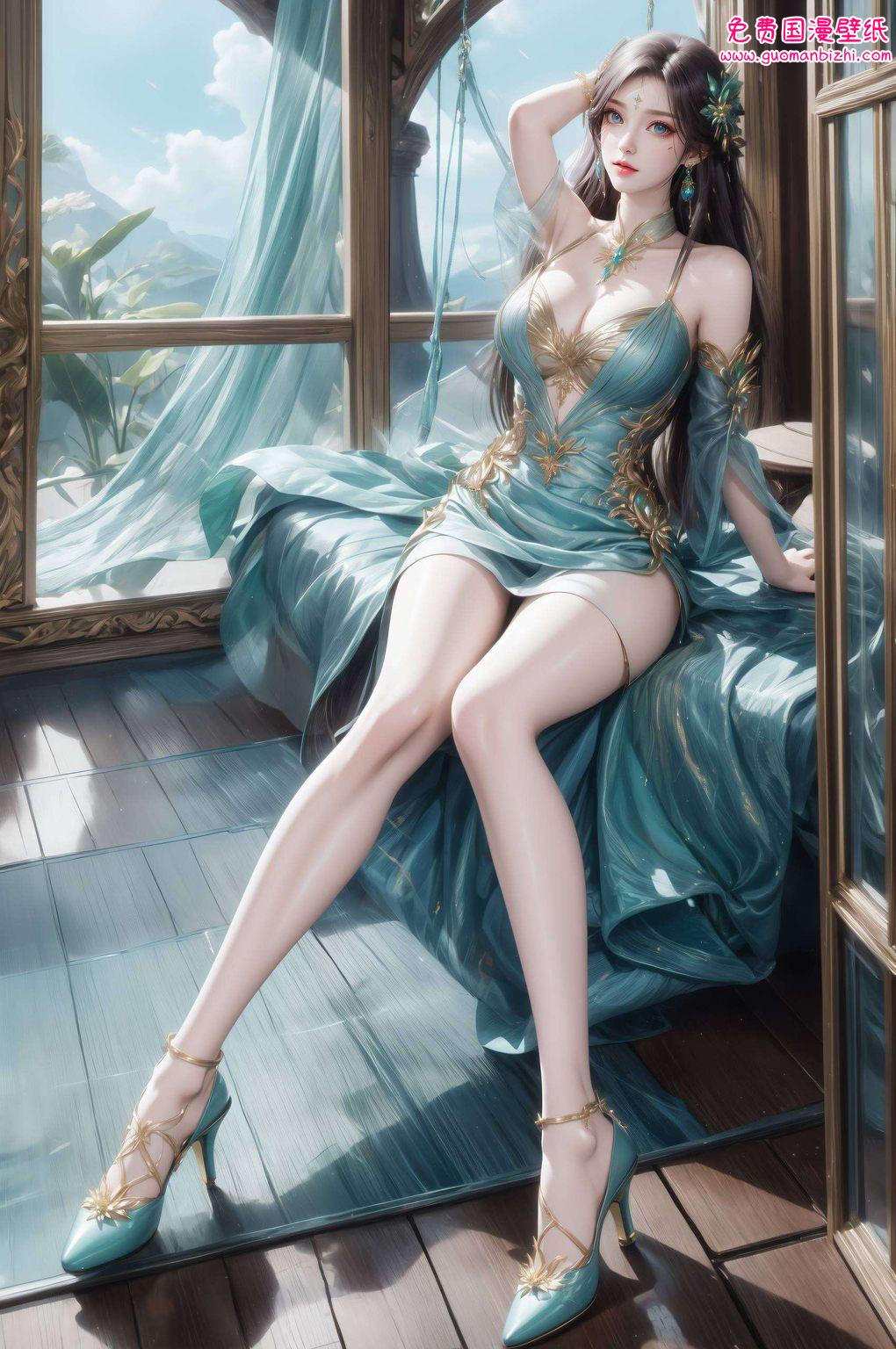 细腻展现那份独特的韵味那如画中走出的国漫女神