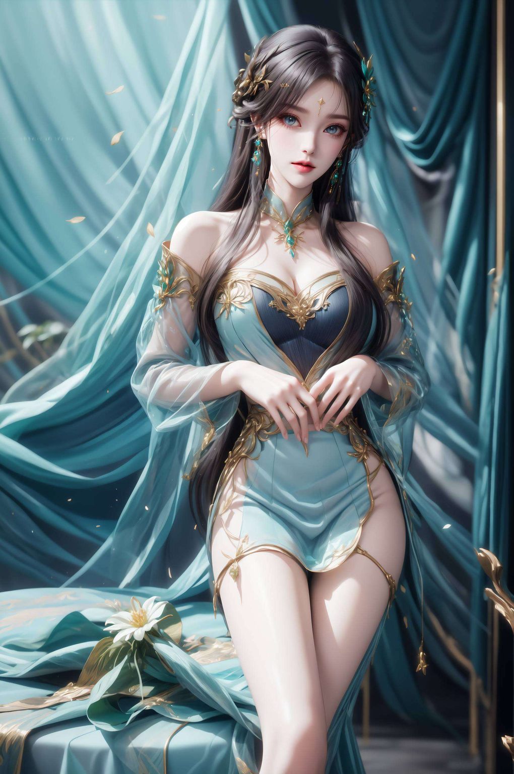 她可是斗破苍穹中的强国古族美女熏儿壁纸