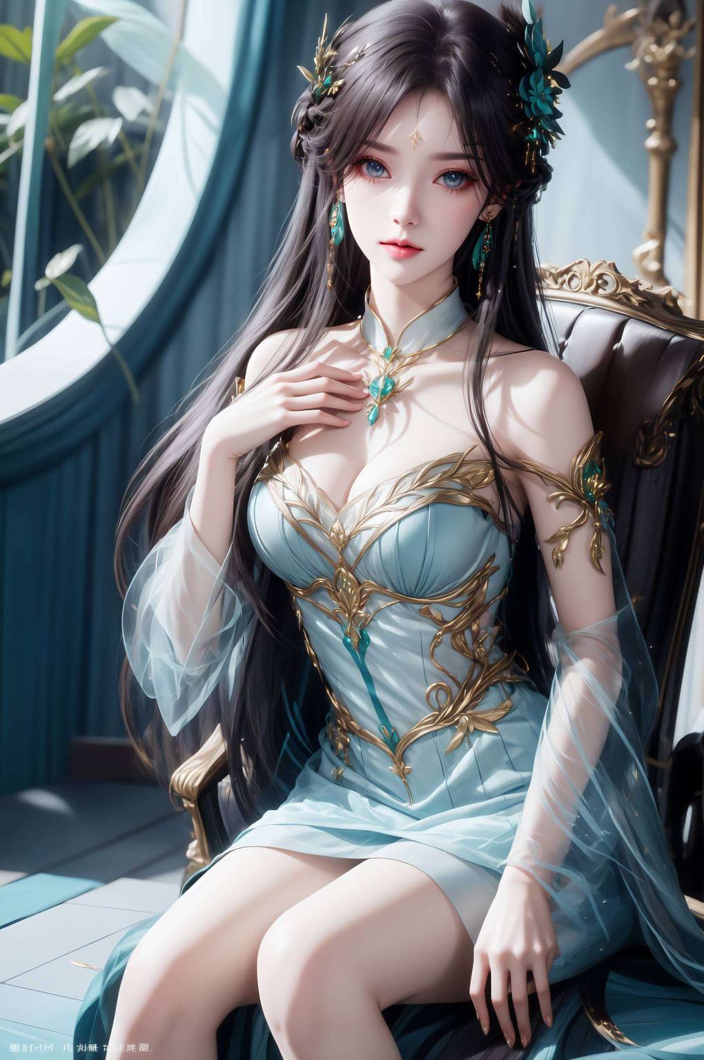 你的眼神里是不是藏着一个小秘密呢？快来感受这位国漫美女的魅力吧！今天给大家带来一位国漫界的女神——萧薰儿！这位来自《斗破苍穹》的古族千金