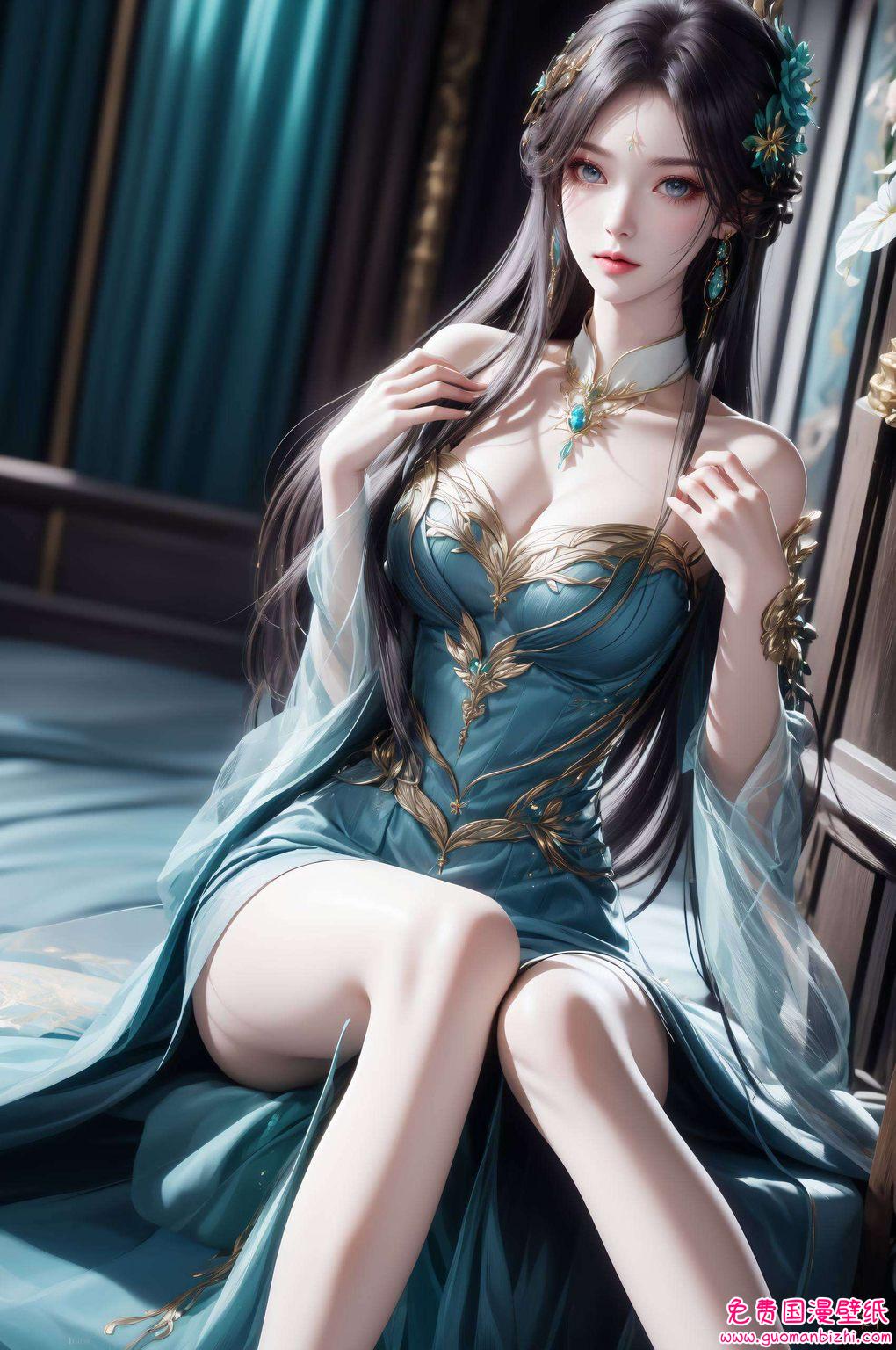 她的眼神如星辰璀璨更是无数动漫迷心中的国漫女神