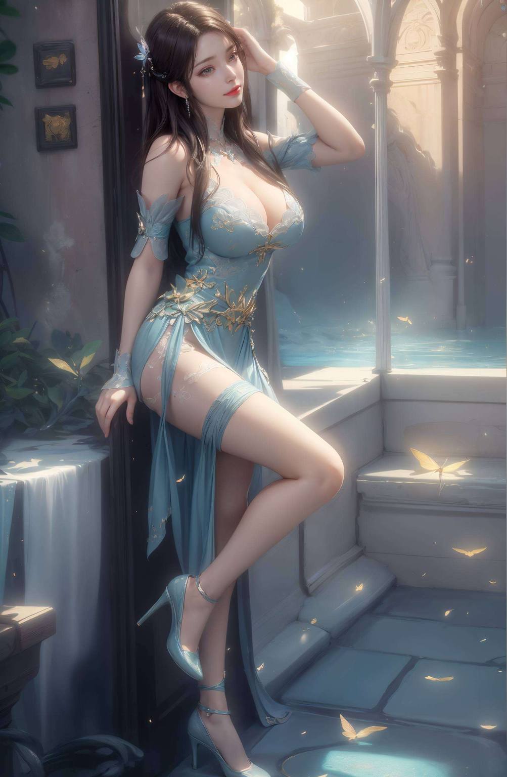 她是《斗破苍穹》中那抹不容忽视的倩影如同国漫中的一道绚烂风景线