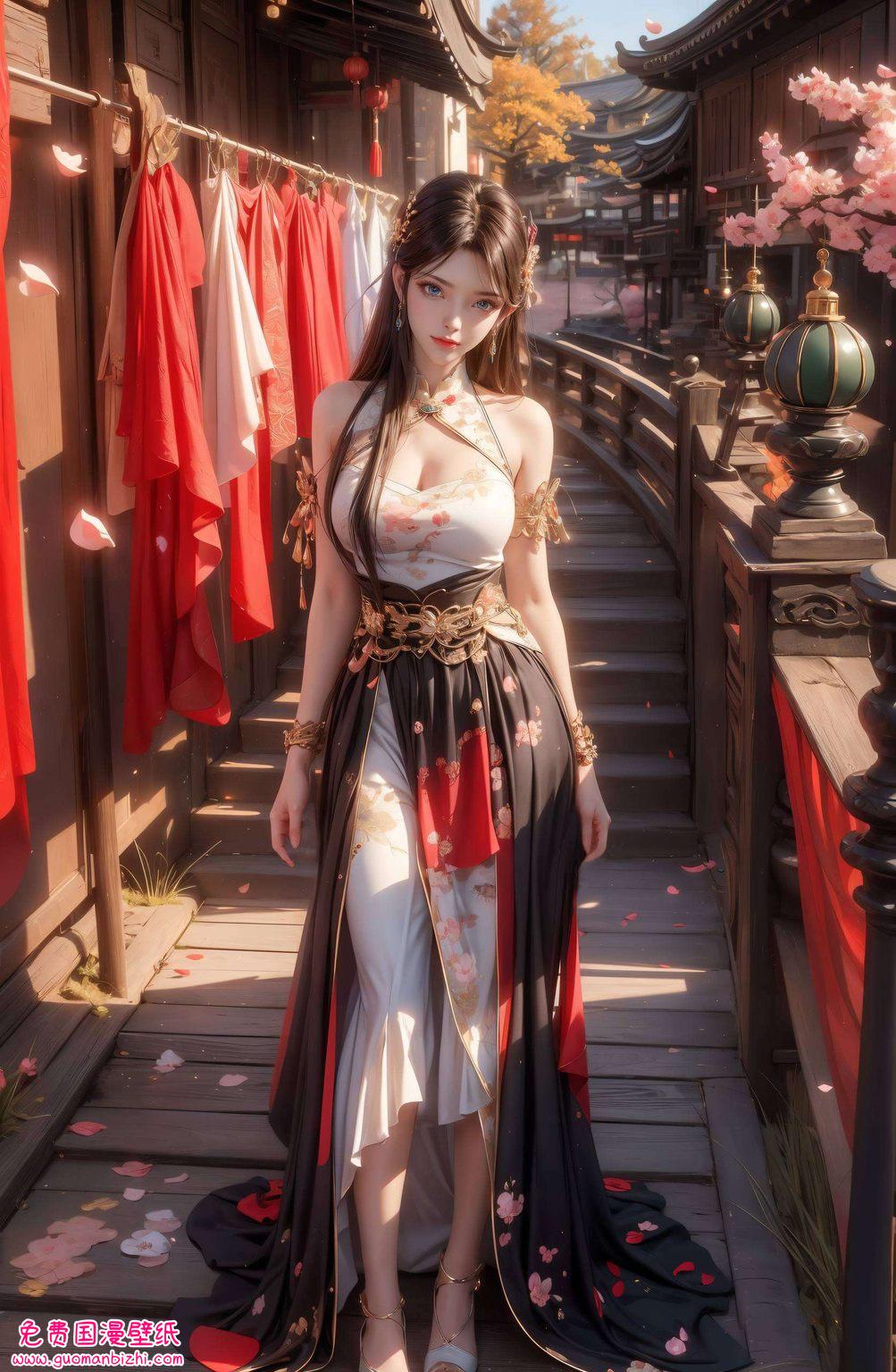 看看这最新建模的壁纸图这位国漫界的女神萧薰儿来啦！她是《斗破苍穹》中的小可爱