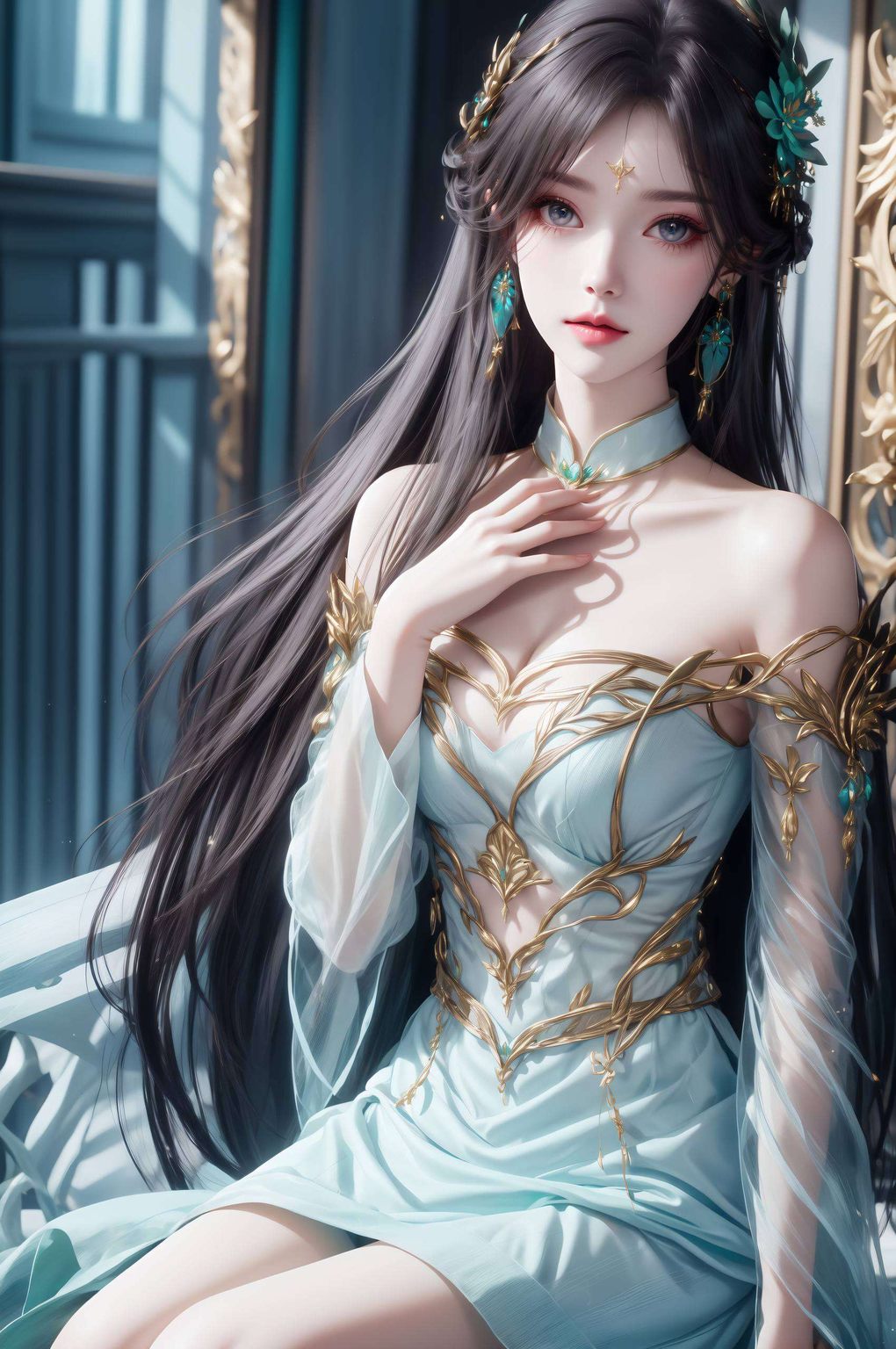 让人一眼难忘犹如国漫女神的化身