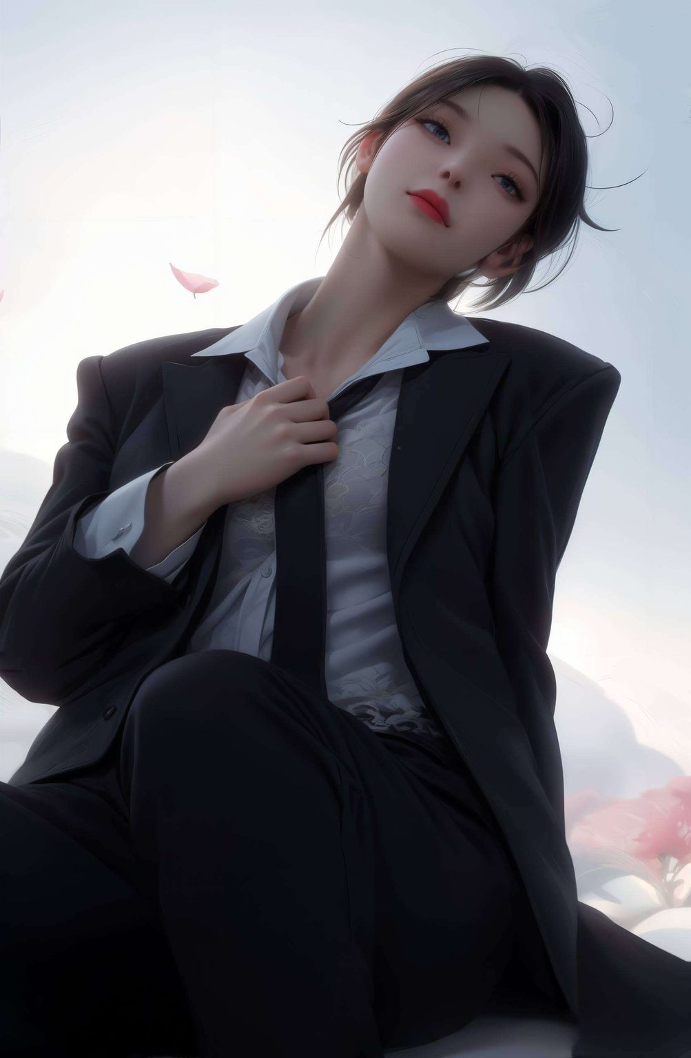 让你的手机也变得美美哒！心都化了！快来收了这枚古族国漫女神的壁纸