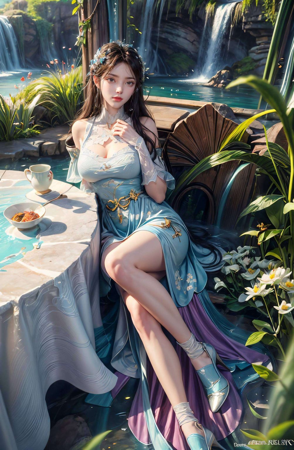 她的壁纸更是无数动漫迷心中的国漫女神