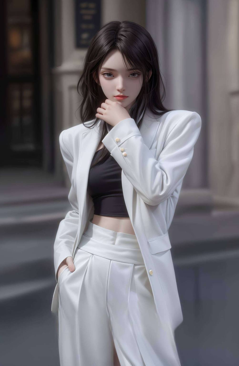 在这个充满玄幻色彩的国漫世界里她的壁纸