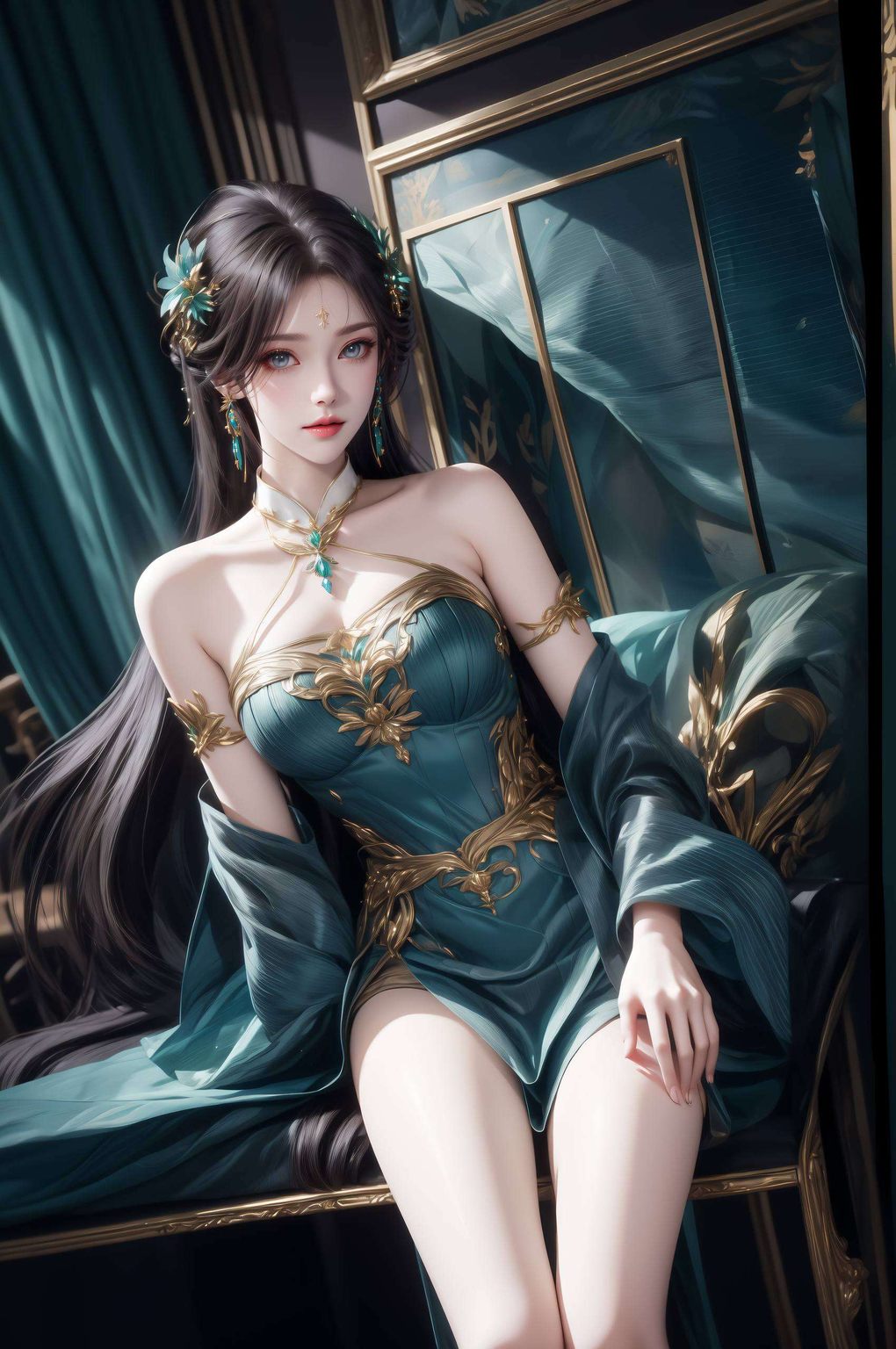 哎呀呀让这位古族千金成为你电脑桌面的小调皮