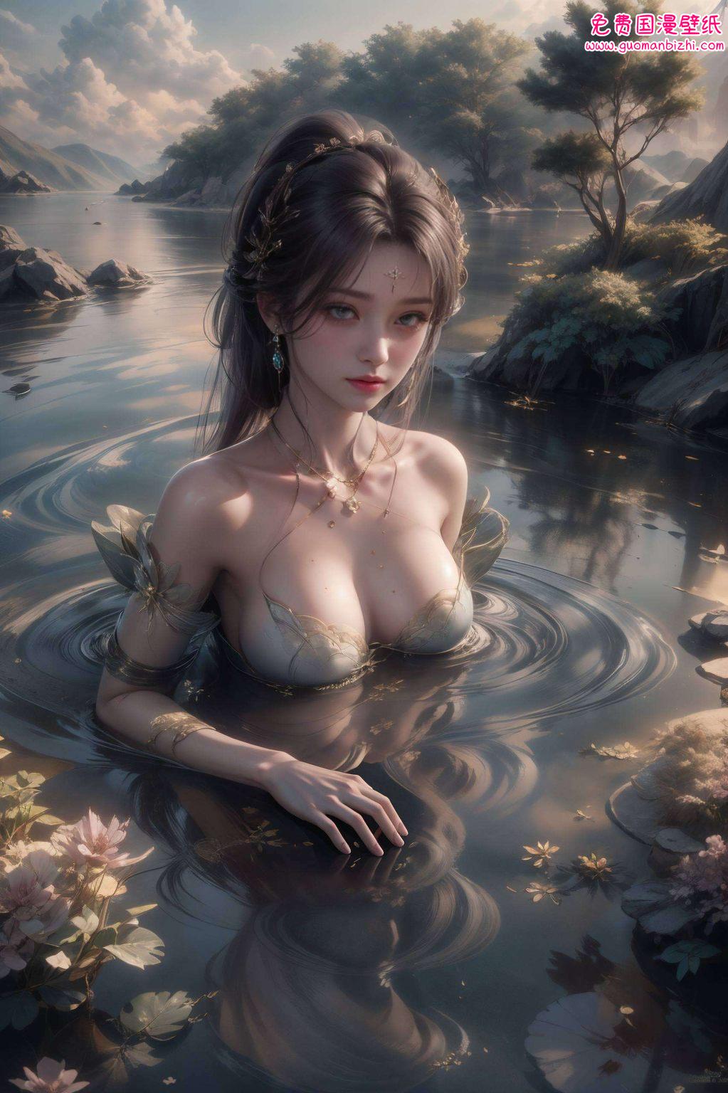 宛如壁纸上的画卷在这繁华的玄幻世界
