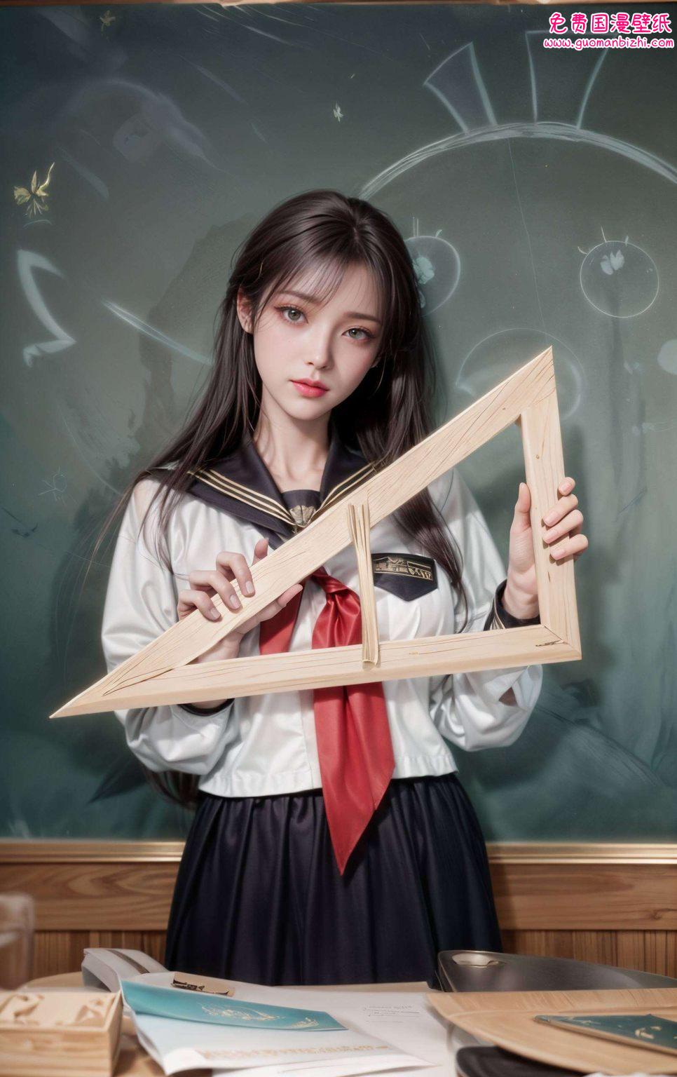 在这壁画般的壁纸中她是古族的千金