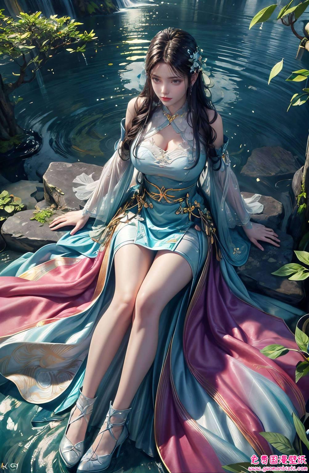 薰儿与萧炎的深情一吻她不仅是动漫美女的代表