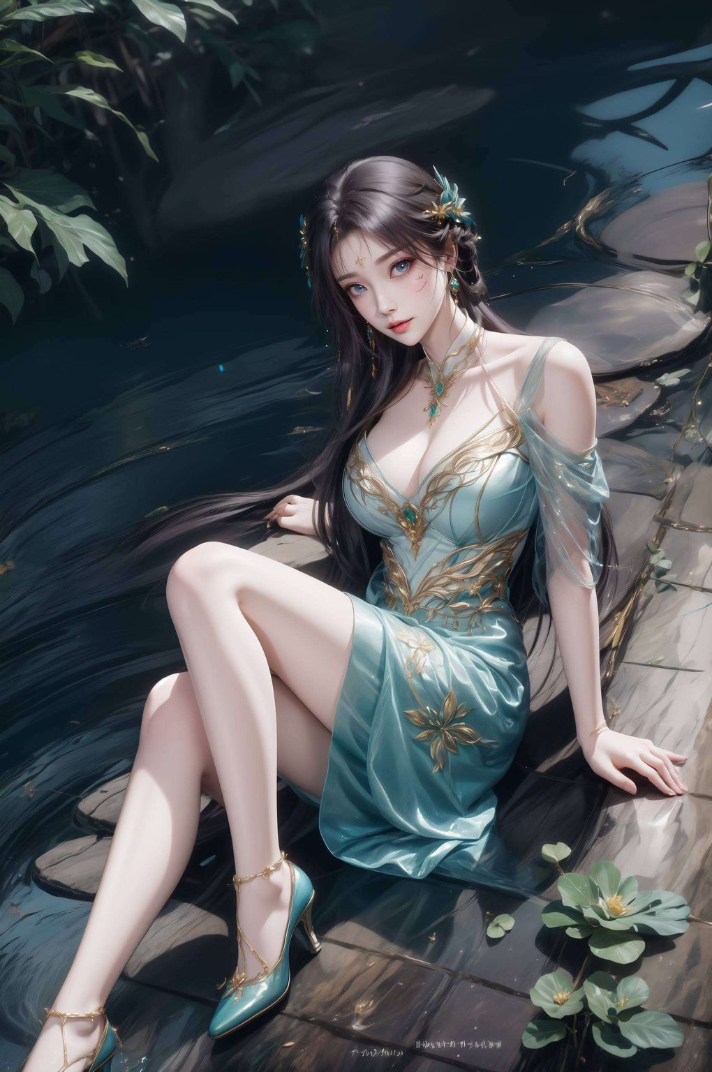 又彰显了国漫女神的独特魅力古风与现代技术的完美融合