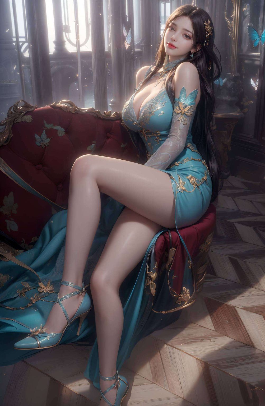 她国漫女神之典范