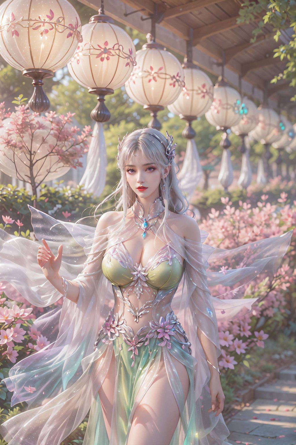 在这绚烂的国漫世界里成为了无数动漫迷心中的女神