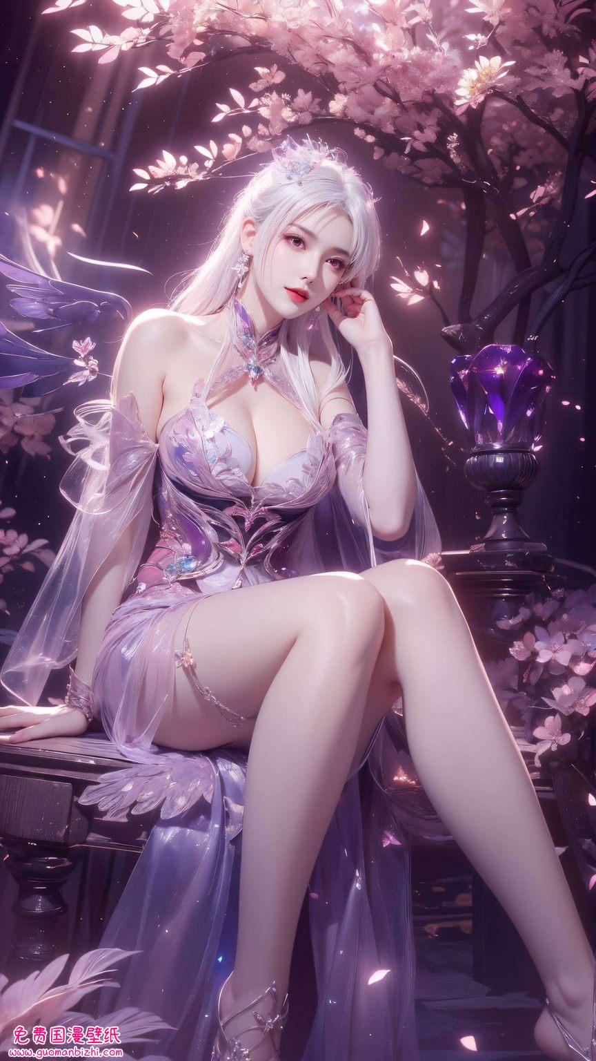 简直是个行走的毒药美人！她的壁纸？嘿让人一见钟情