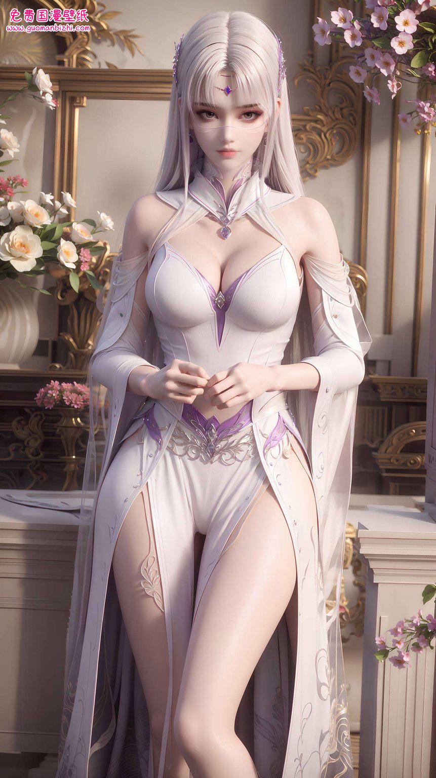 为你的手机注入一丝玄幻的色彩动漫美女的灵动魅力