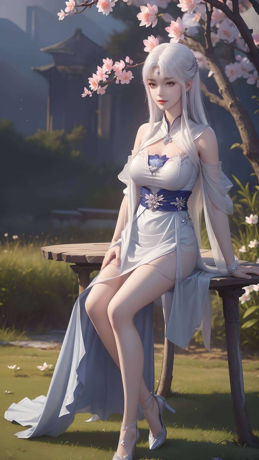 谁说国漫美女只能温柔婉约？小医仙就是那种美得冒泡让你的手机也熠熠生辉吧！