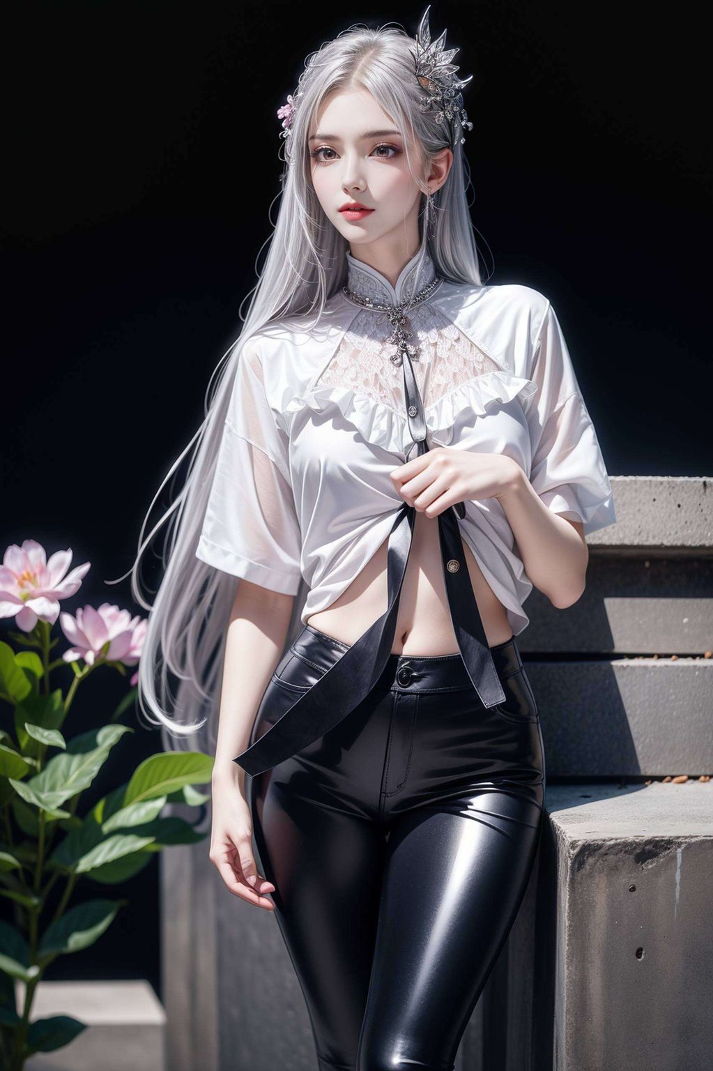 不仅是对动漫女神的致敬与她的清新脱俗相映成趣