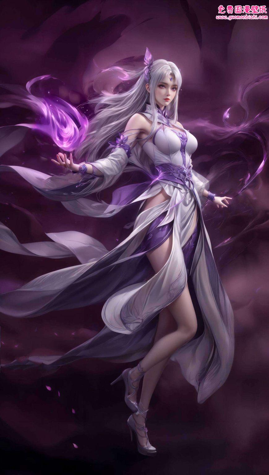 动漫美女的魅力在此绽放厄难毒体的奥秘在壁纸中流转