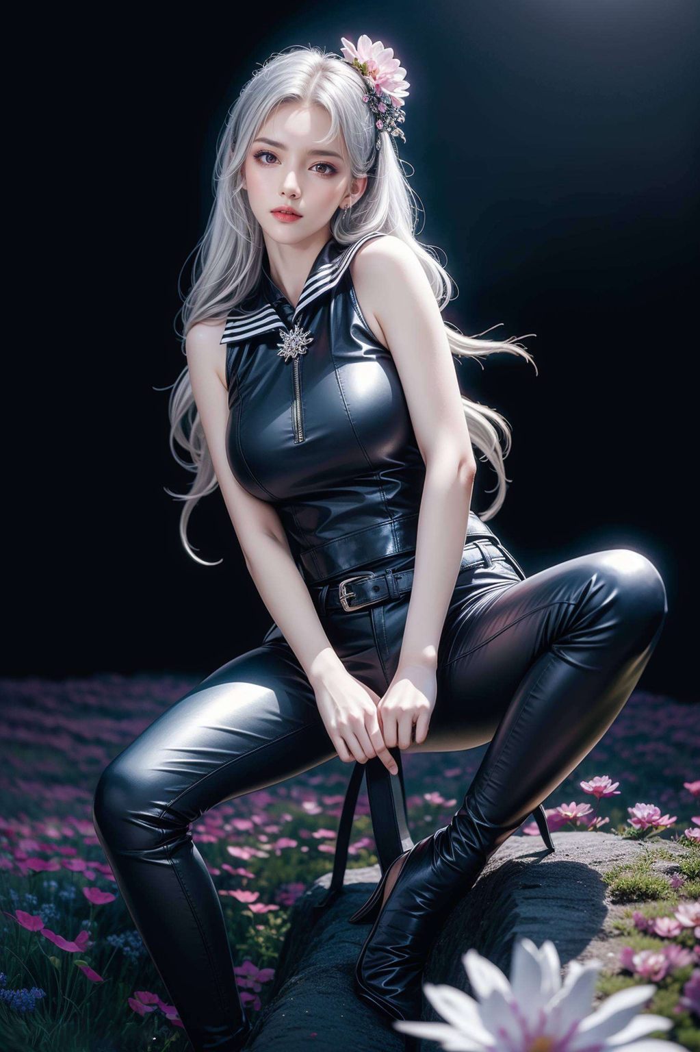 犹如画卷中的国漫美女也是与命运的抗衡