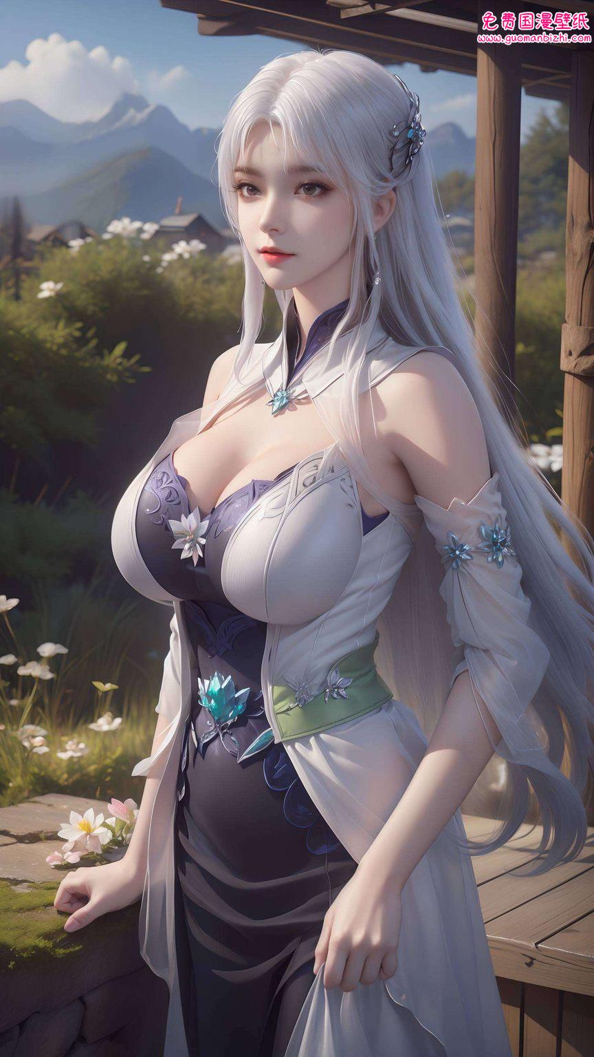她是国漫界的女神为你的手机增添一抹不凡的气质