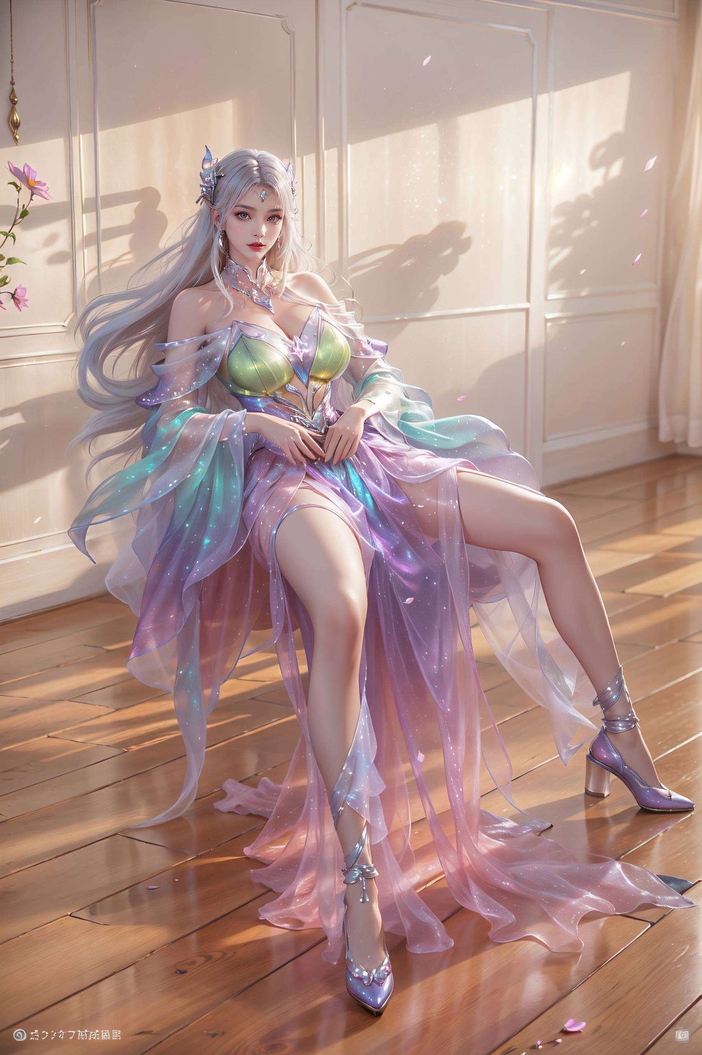 这不是把国漫女神的韵味展现得淋漓尽致吗?各位看官简直是心灵的疗伤良药啊!