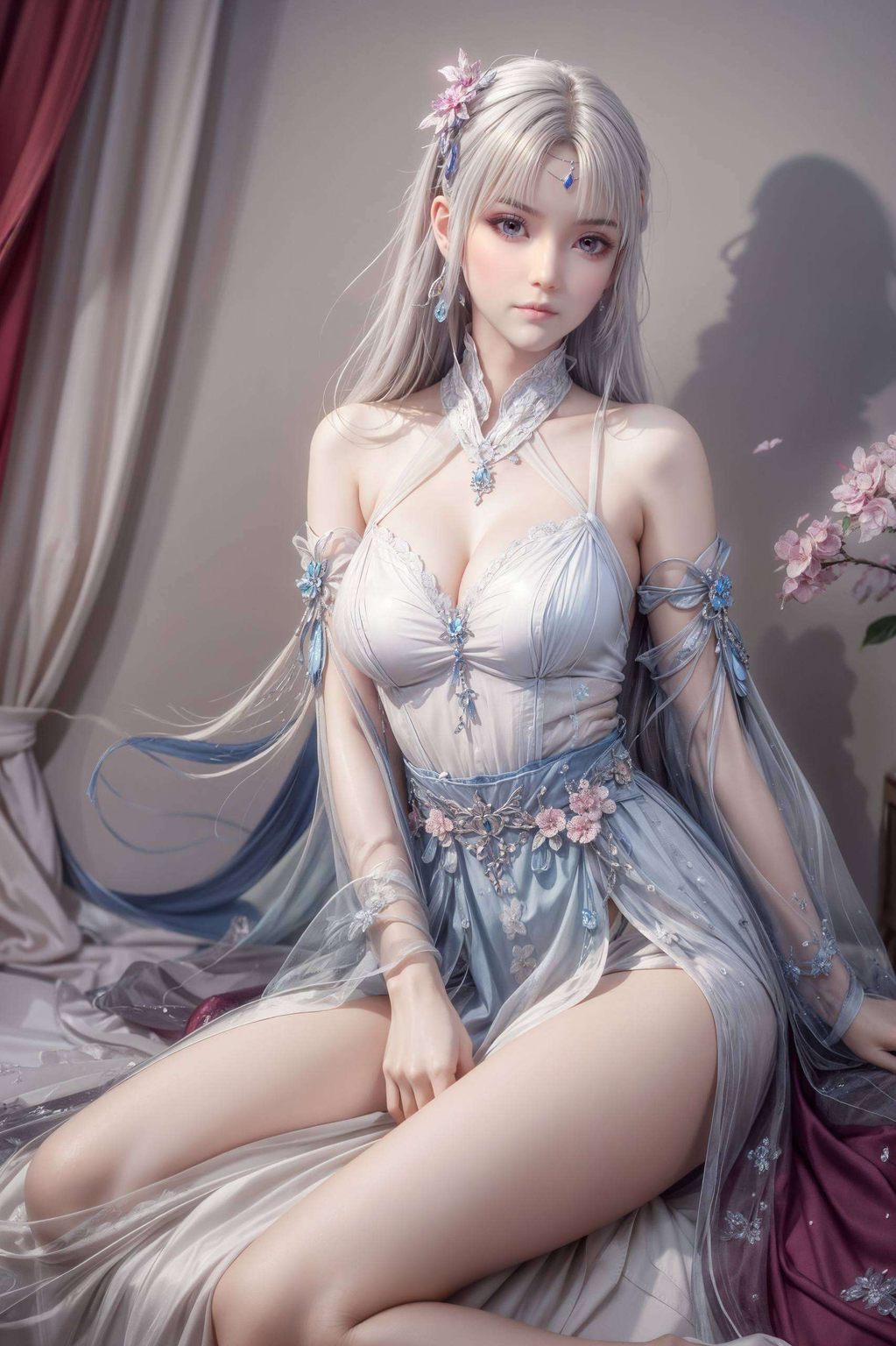 国漫之美这款AI生成的二次元壁纸