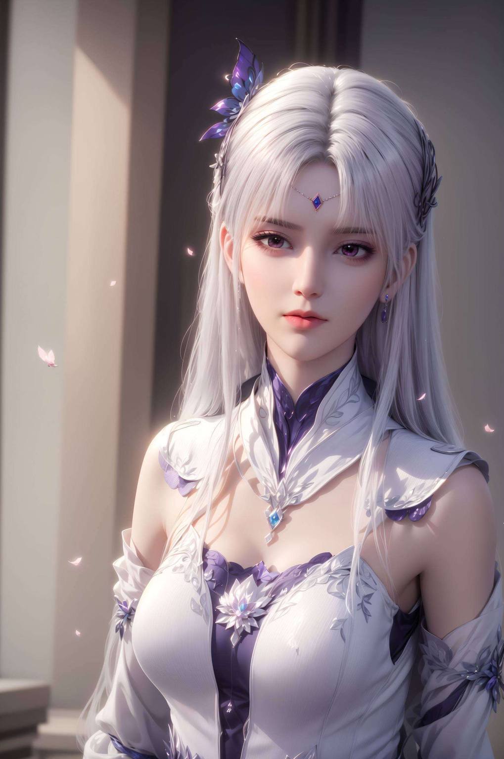 更是为这幅作品增添了无限的玄幻色彩在这张壁纸中完美融合