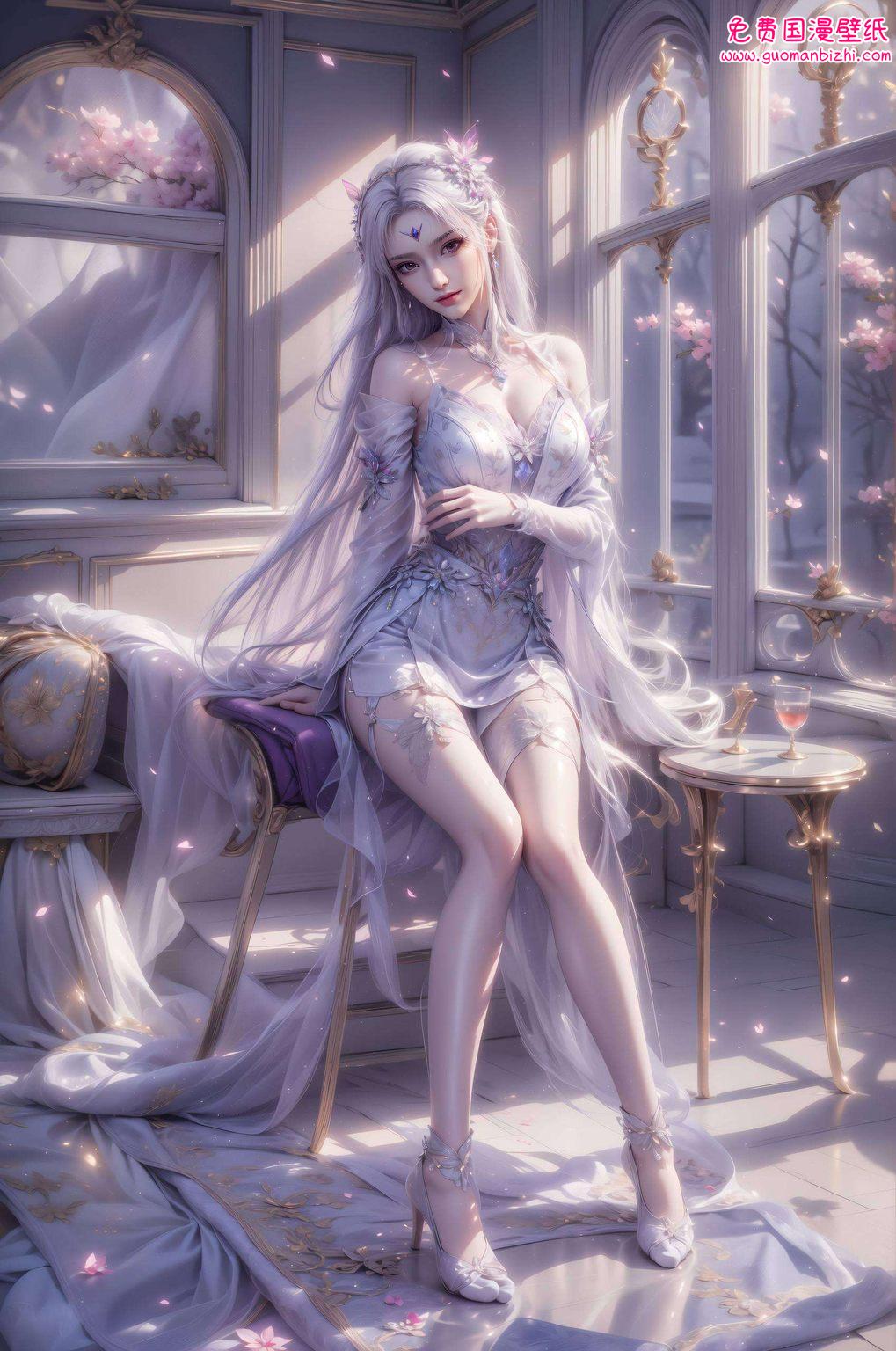 她的形象被渲染得无比细腻也是那些沉浸在玄幻世界中的灵魂所追逐的光芒