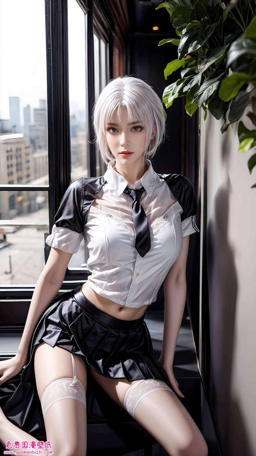 小医仙的黑化形象显得格外引人注目在这张壁纸中得到了极致的展现