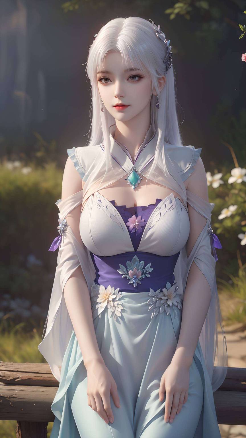 捕捉了国漫女神的灵动之美与你同行