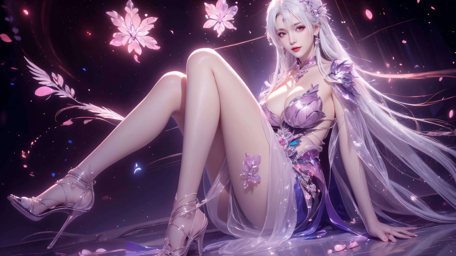 犹如动漫界的璀璨繁星如今跃然于4K超清电脑壁纸之上