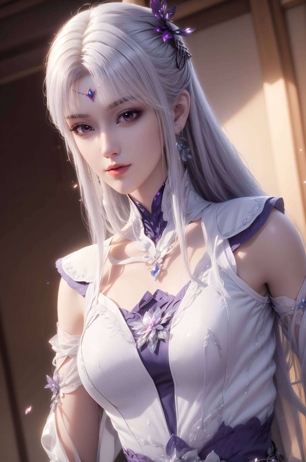 点亮你的每一天每一帧都是对国漫美女形象的细腻描绘