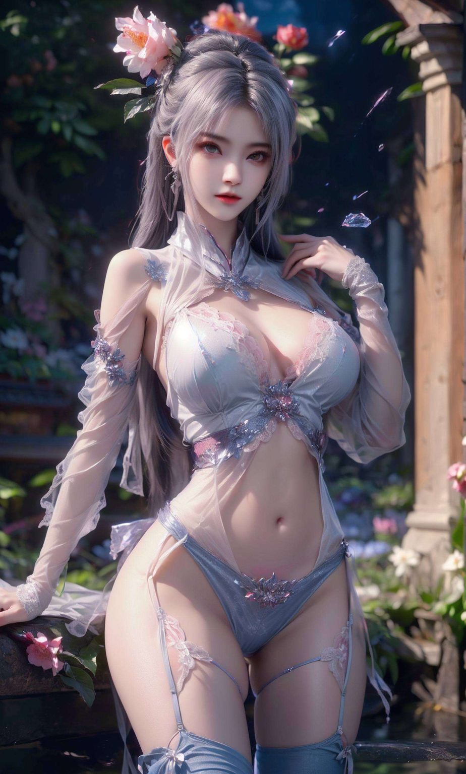 还是国漫美女的柔美风华成为你手机屏幕上的一道亮丽风景线