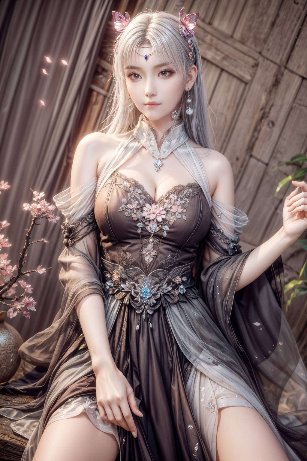 她的身后是斗破苍穹的浩瀚星辰她是国漫中的女神