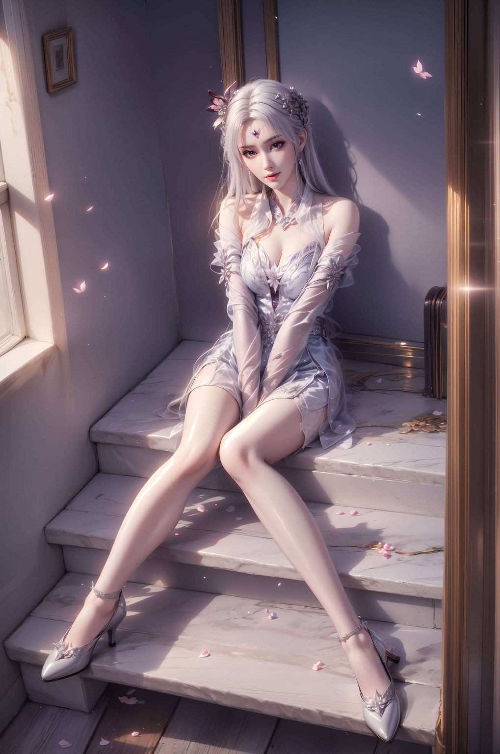 让人忍不住想要将这份美作为国漫女神的代表