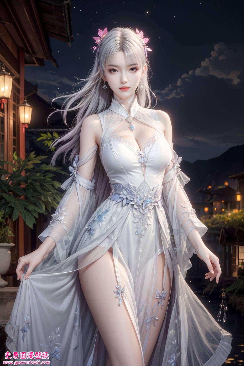 绽放出国漫女神的独特魅力斗破苍穹中的她